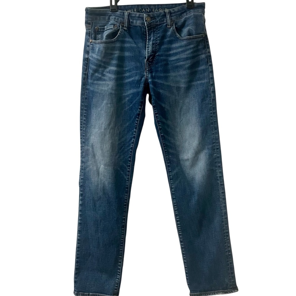 American Eagle Jeans Men’s 34x34 Next Level AirFlex Original Straight Mid Rise